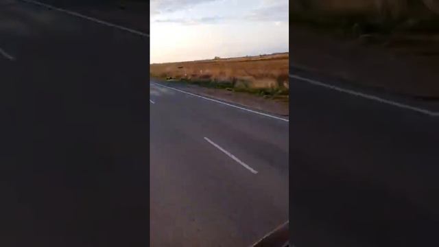 дорога с Еревана в Гюмри