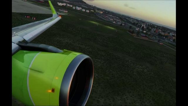 X Plane12 взлёт Сочи