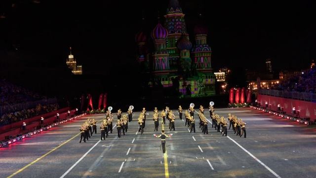 Парад оркестров. Оркестр ВС РФ