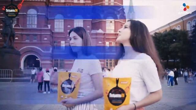 CJ Raviollo Rus.Новинка! ПельменьON. 3 минуты и готово! Moscow Pop-up cafe Bibigo