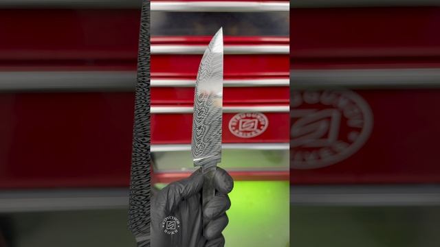 Клинок из дамасской стали 🗡 с красивым узором