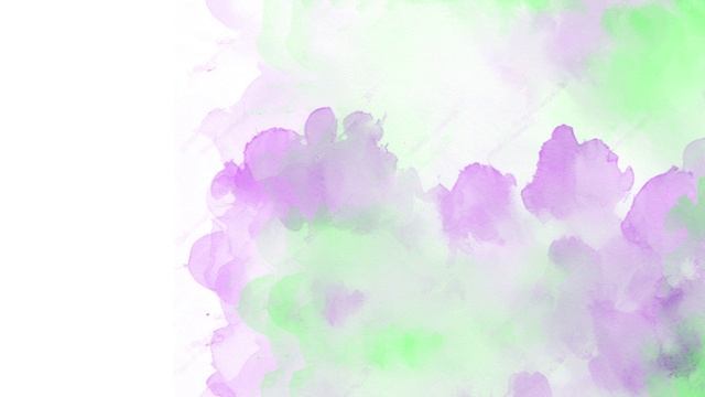 GREEN AND PURPLE