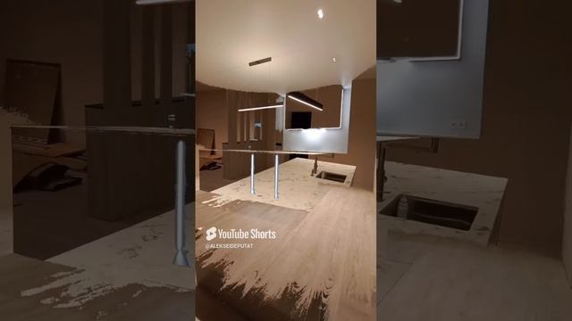 Подсветка кухни,  любой сложности! #music #Hettich #interiordesign #kitchen #трудкрут