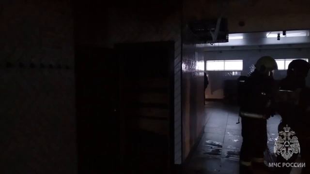 Пожар город Киров 21.12.2024г
