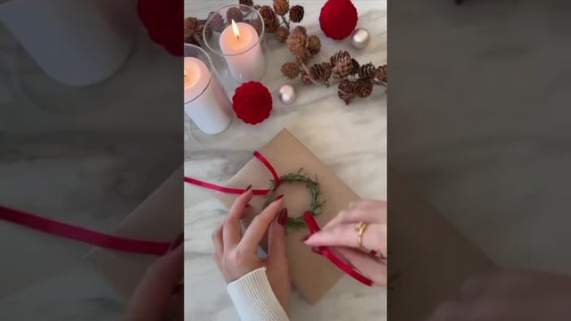 Оригинальная идея упаковки подарков.
#новыйгод