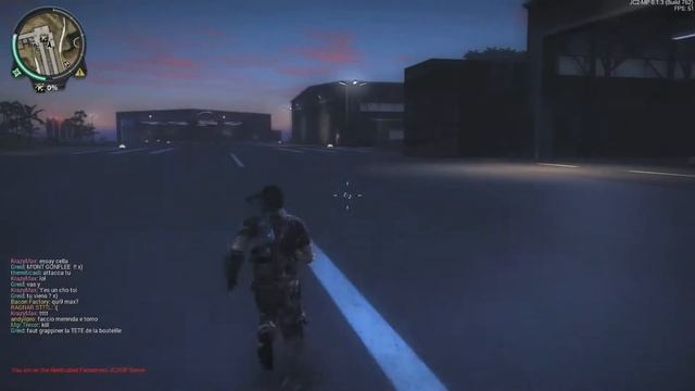Just Cause 2: Multiplayer mod - Funny Moments GIANT JET!