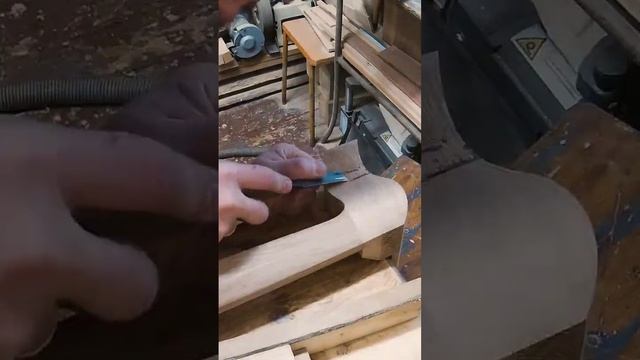 Шкаф из дуба на заказ: американский стиль в исполнении русского мастера #woodworking #woodcraft