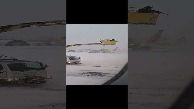 Взлёт в метель...