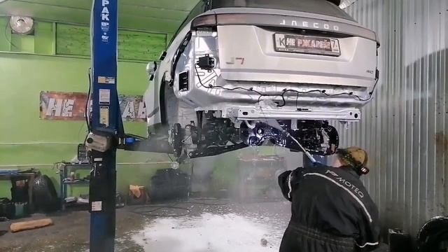 Антикор нового Jaecoo J7.