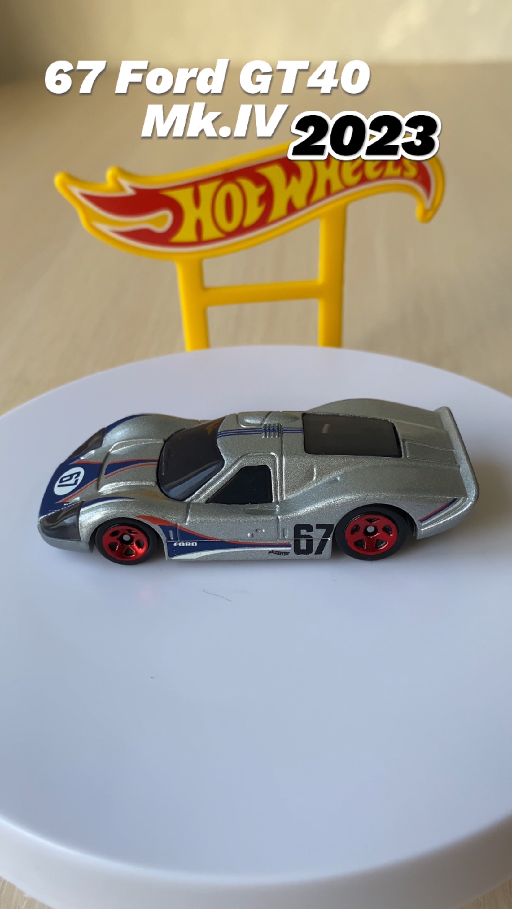 67 Ford GT40 Mk.IV hot wheels