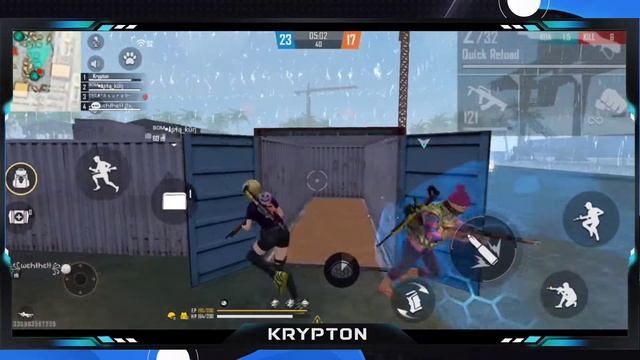 IAM NOOB, BUT I NEVER GIVE UP 🔥🔥🔥 - FreeFire | Krypton Underscore