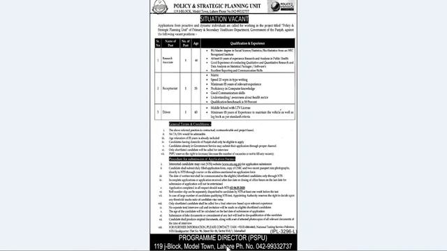Government Jobs In April 2020-Job bazaar
