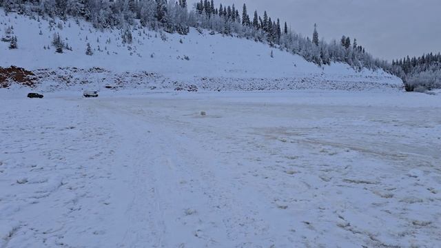 Архангельская область Лешуконский район р. Мезень во льдах декабрь 2024 г.