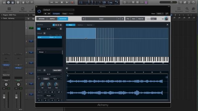 10 Logic_Pro_X_Alchemy_Tutorial_PART_10_More_Sampling,_Velocity_Layers