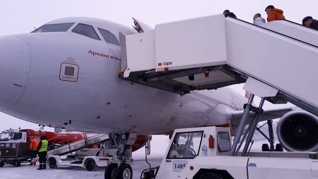 Пулково - самолет авиакомпании Россия