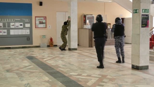 Антитеррористическая тренировка в ДК ЧГУ. 01.03.2023