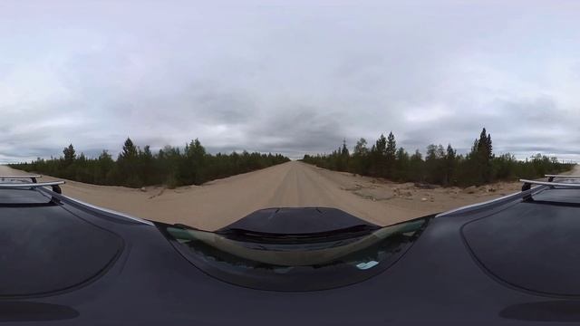 2023.07.04. Никель - Приречный - В сторону трассы Мурманск Лотта. ВИДЕО 360°