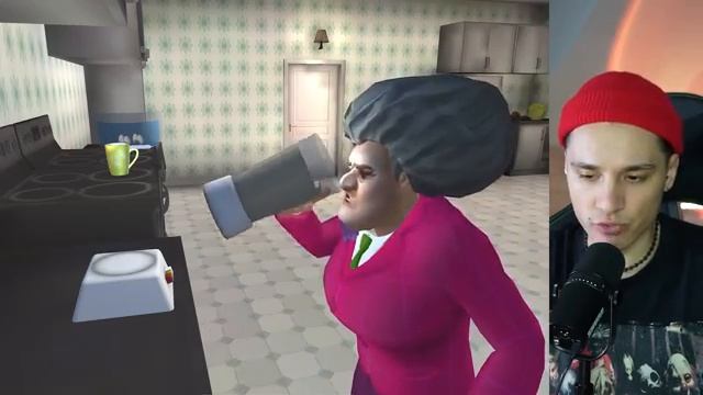 испортил новый год злой училке!😂 новогодний пранк в scary teacher🤣