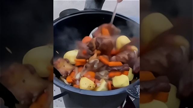 Рецепт аппетитного жаркого 🍲