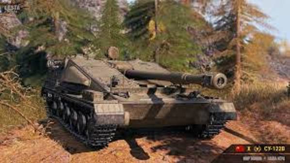 World of Tanks . Мир Танков . бой 27 ,  СУ -122В     4600 на химельсдорфе