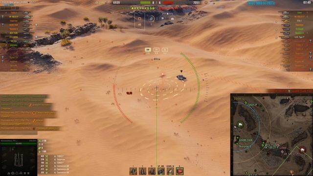 Мир танков. WOT. Бой на арте M40M43