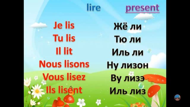 Французский язык.Урок 173 Глагол lire