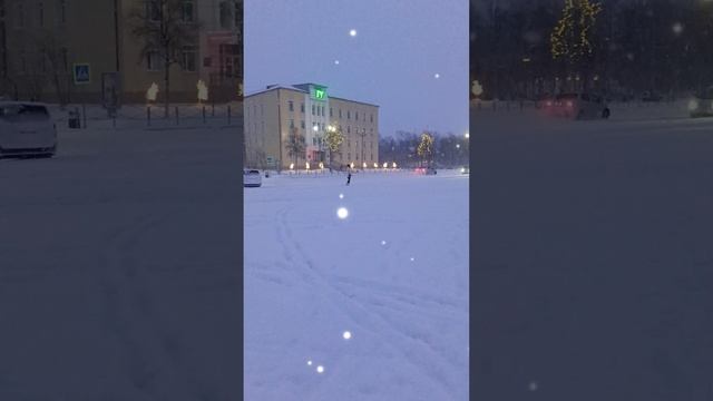 21.12.2024 Утро , снег