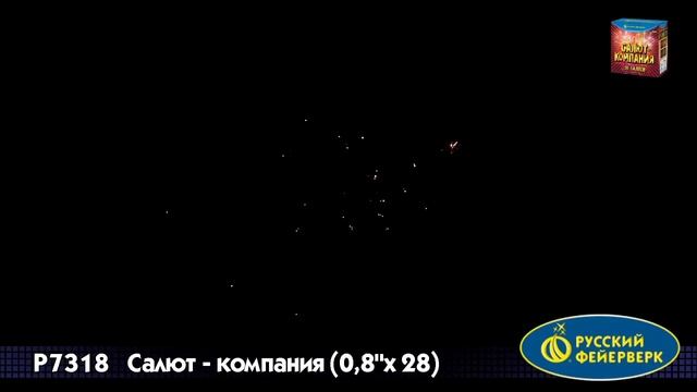 P7318 «САЛЮТ КОМПАНИЯ» 0,8”х 28