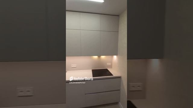 Кухня в спокойных тонах! #music #hettich #kitchen #milwaukee  #кухня #мебель #home #interiordesign