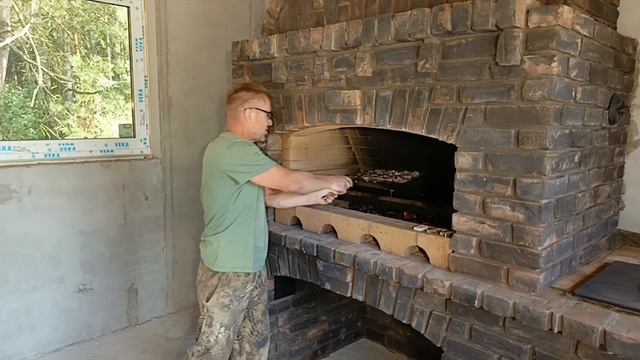 Печной комплекс на два модуля.
