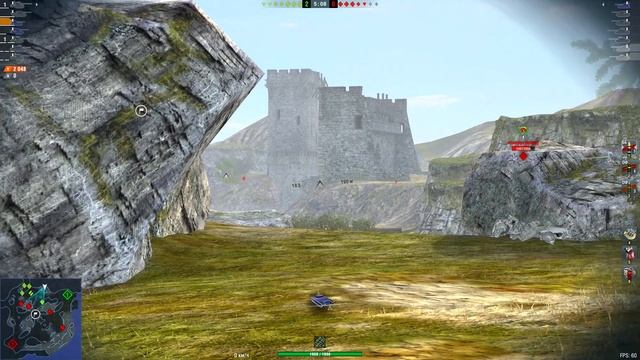 WoT blitz. AlexForsa. FV215b 183 Разящий. 6444 DMG на расслабоне.