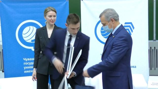 В ЧувГУ чествовали школьников – победителей Всероссийской интеллектуальной игры.09.04.2021