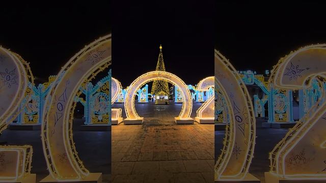 Соборная площадь в Белгороде, Предновогодний город