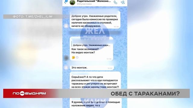 Видео с тараканами в школьной столовой привлекло внимание прокуратуры в Железногорске-Илимском