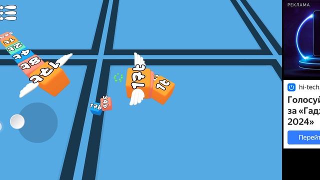Змея Порадовалась. Рекорд Целых 72 Квадриилионых. Змейка 2048. 2 Часть!