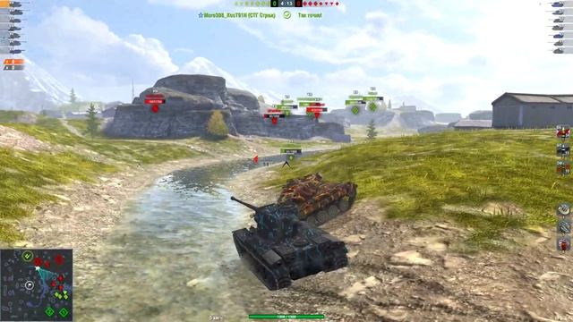WoT blitz. TankiSTALINGRAD. Indien PZ. Отправил в Бан.