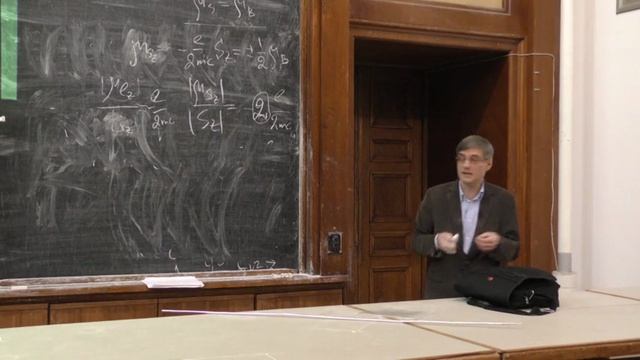 Лекция 09. Магнитный момент. Спин