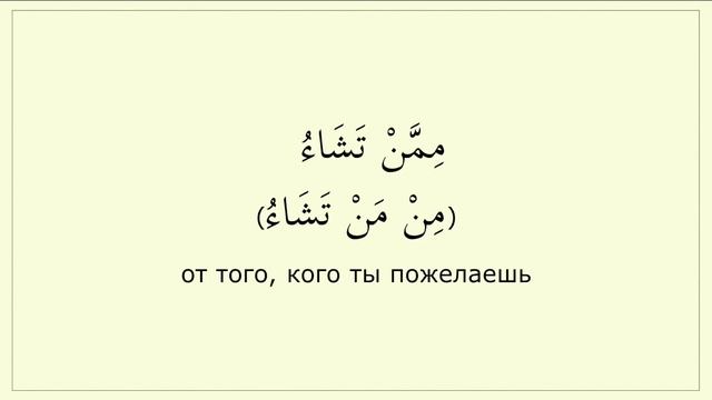_037 Глагол для местоимения (أنت) ты