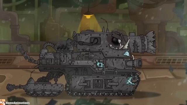 ЛЕДЯНОЙ МОНСТР! мультики про танки.
