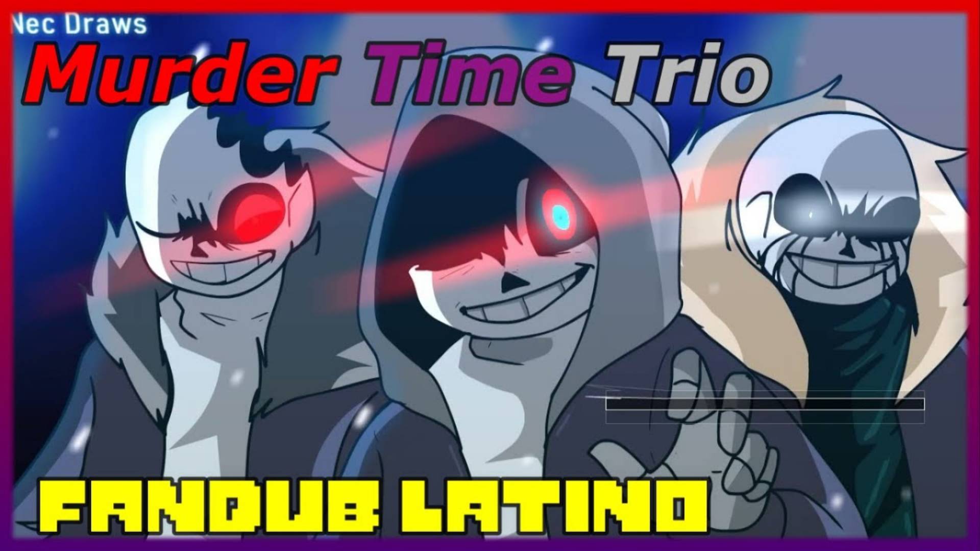 🦴Песня #Трио Убийц #[Undertale #Murder time trio]🪓🔪 [480p]