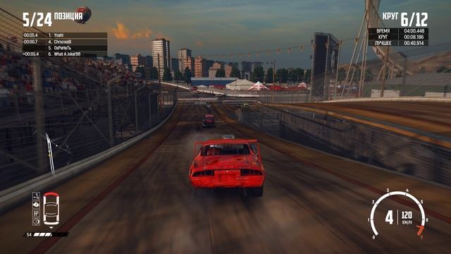 Wreckfest на MOZA R5