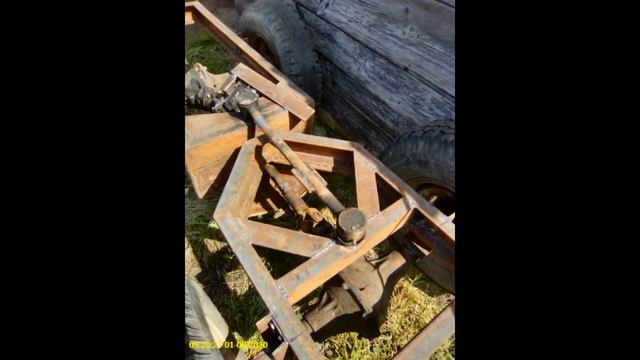 самодельный трактор переломка