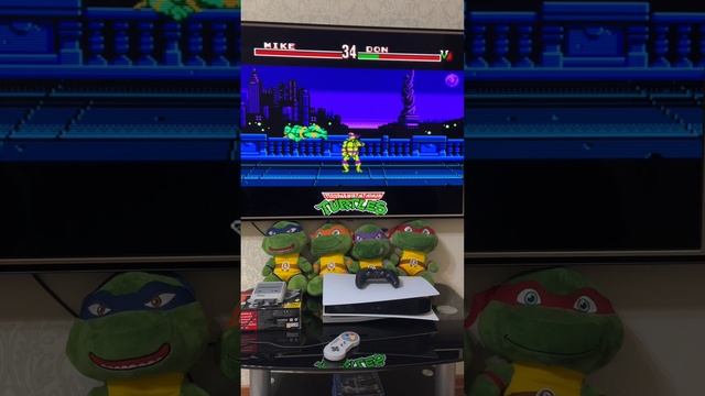 TMNT. Кто из черепах сильней? #tmnt #черепашки_ниндзя #денди #famicom