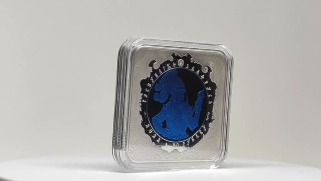 Битва на Синих Водах, 20 рублей 2022 серебро со вставкой из тантала