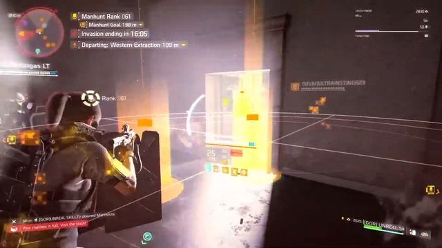 THE DIVISION 2 #RANK 100 2 MAN MANHUNT PVP