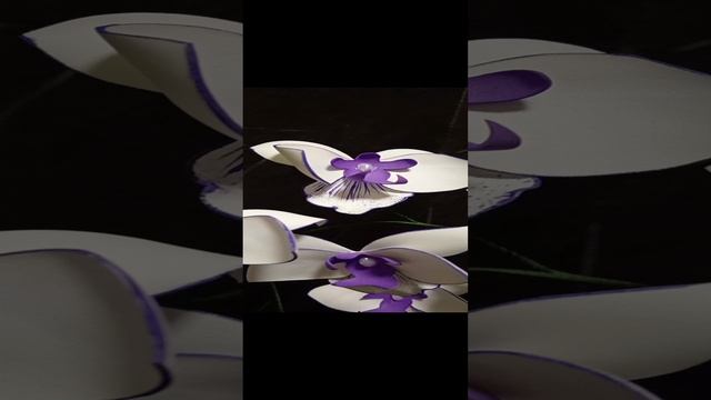 Цветы из фоамирана 🌹🌹🌹