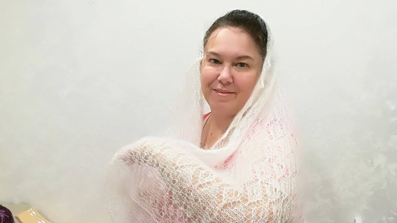 Пуховый эксклюзив! Прекрасный подарок на Новый год.  ОБЗОР Изделий ручной работы, вязание.
