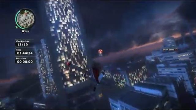 Just Cause 2 evanescene bring me to life, hardest plane race (3* beast)