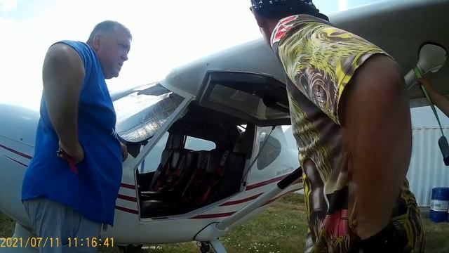 Поездка в аэродром Поповка
