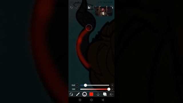 ангел 😇и демон😈 рисунок 
(песня доры влюбилась)